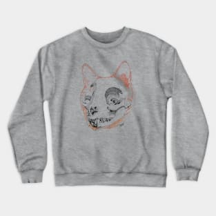 Skull cat Crewneck Sweatshirt